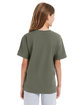 Hanes Youth Perfect-T T-Shirt fatigue green ModelBack