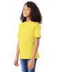 Hanes Youth Perfect-T T-Shirt yellow ModelQrt
