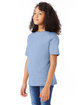 Hanes Youth Perfect-T T-Shirt light blue ModelQrt