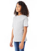 Hanes Youth Perfect-T T-Shirt light steel ModelQrt