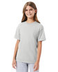 Hanes Youth Perfect-T T-Shirt ash ModelQrt