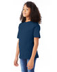 Hanes Youth Perfect-T T-Shirt navy ModelQrt