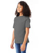 Hanes Youth Perfect-T T-Shirt smoke gray ModelQrt
