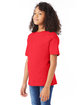 Hanes Youth Perfect-T T-Shirt athletic red ModelQrt