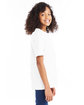 Hanes Youth Perfect-T T-Shirt white ModelSide