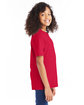 Hanes Youth Perfect-T T-Shirt deep red ModelSide