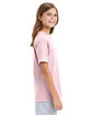 Hanes Youth Perfect-T T-Shirt pale pink ModelSide