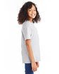 Hanes Youth Perfect-T T-Shirt light steel ModelSide