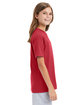 Hanes Youth Perfect-T T-Shirt heather red ModelSide