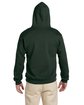 Jerzees Adult Super Sweats® NuBlend® Fleece Pullover Hooded Sweatshirt forest green ModelBack