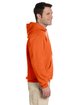 Jerzees Adult Super Sweats® NuBlend® Fleece Pullover Hooded Sweatshirt safety orange ModelSide