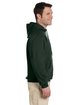Jerzees Adult Super Sweats® NuBlend® Fleece Pullover Hooded Sweatshirt forest green ModelSide