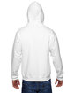 Jerzees Adult Super Sweats NuBlend Fleece Full-Zip Hooded Sweatshirt white ModelBack