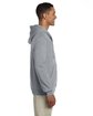 Jerzees Adult Super Sweats NuBlend Fleece Full-Zip Hooded Sweatshirt oxford ModelSide
