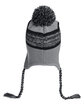 J America Backcountry Knit Pom Hat grey ModelBack