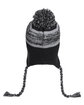 J America Backcountry Knit Pom Hat black ModelBack