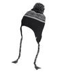 J America Backcountry Knit Pom Hat black ModelQrt