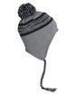 J America Backcountry Knit Pom Hat grey ModelSide