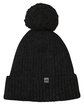 J America Swap-a-Pom Knit Hat black ModelQrt