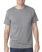 Bayside Adult Adult Heather Ring-Spun Jersey T-Shirt  