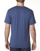Bayside Adult Adult Heather Ring-Spun Jersey T-Shirt  ModelBack