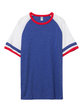 Alternative Unisex Slapshot Vintage Jersey  T-Shirt  OFFront