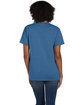 Hanes Unisex 50/50 T-Shirt HEATHER BLUE ModelBack