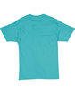 Hanes Unisex 50/50 T-Shirt TEAL FlatBack
