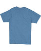 Hanes Unisex 50/50 T-Shirt HEATHER BLUE FlatBack