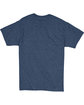 Hanes Unisex 50/50 T-Shirt HEATHER NAVY FlatBack