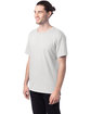 Hanes Unisex 50/50 T-Shirt WHITE ModelQrt