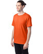 Hanes Unisex 50/50 T-Shirt ORANGE ModelQrt