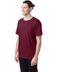 Hanes Unisex Ecosmart ® T-Shirt maroon ModelQrt