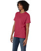 Hanes Unisex 50/50 T-Shirt HEATHER RED ModelQrt