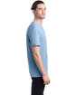 Hanes Unisex 50/50 T-Shirt LIGHT BLUE ModelSide