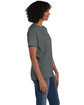Hanes Unisex 50/50 T-Shirt CHARCOAL HEATHER ModelSide