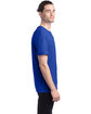 Hanes Unisex 50/50 T-Shirt DEEP ROYAL ModelSide