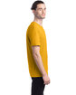 Hanes Unisex 50/50 T-Shirt GOLD ModelSide
