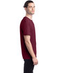 Hanes Unisex Ecosmart ® T-Shirt maroon ModelSide
