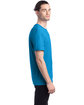 Hanes Unisex 50/50 T-Shirt TEAL ModelSide