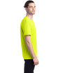 Hanes Unisex 50/50 T-Shirt SAFETY GREEN ModelSide
