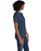 Hanes Unisex 50/50 T-Shirt HEATHER NAVY ModelSide