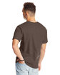 Hanes Unisex Beefy-T® T-Shirt HEATHER BROWN ModelBack