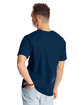 Hanes Unisex Beefy-T® T-Shirt NAVY ModelBack