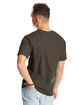 Hanes Unisex Beefy-T® T-Shirt dark chocolate ModelBack