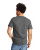 Hanes Unisex Beefy-T® T-Shirt SMOKE GRAY ModelBack