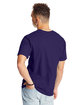 Hanes Unisex Beefy-T® T-Shirt GRAPE SMASH ModelBack
