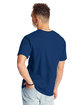 Hanes Unisex Beefy-T® T-Shirt regal navy ModelBack