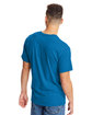 Hanes Unisex Beefy-T® T-Shirt SAPPHIRE PPR HTH ModelBack