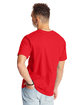 Hanes Unisex Beefy-T® T-Shirt ATHLETIC RED ModelBack